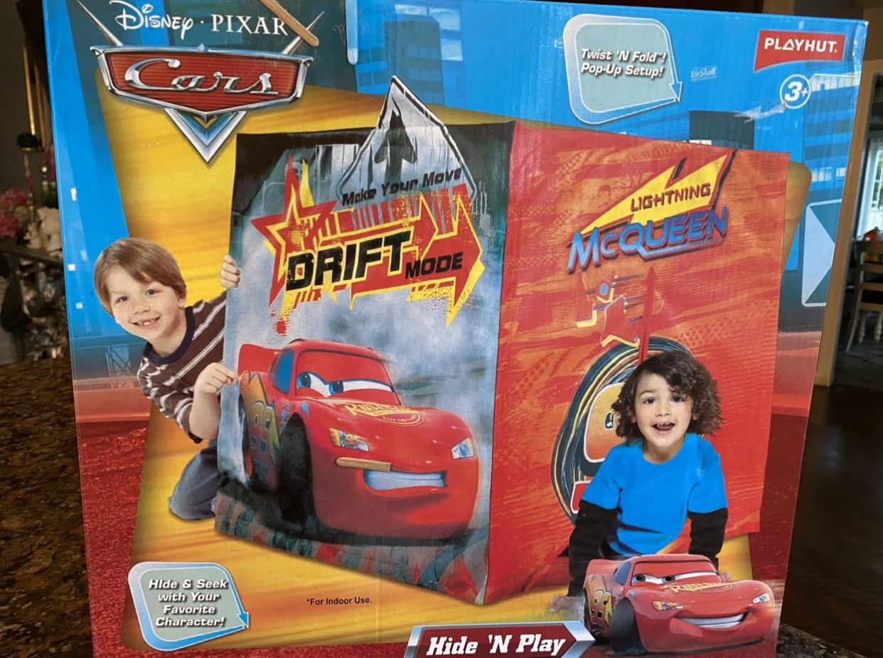 CARS TENT LIGHTNING MCQUEEN TENT PLAY DISNEY CARS