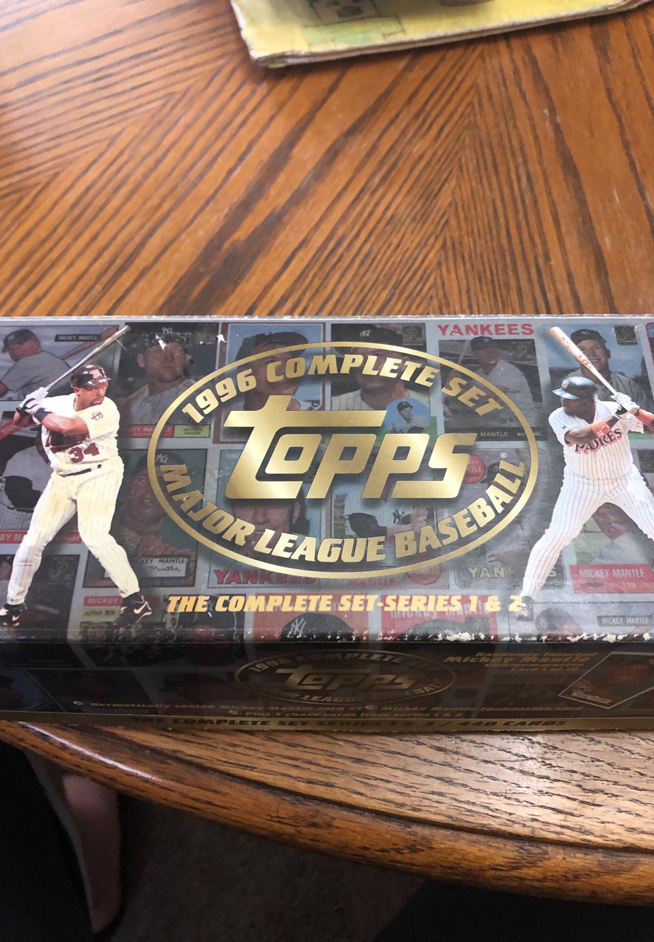 Complete tops 1996 baseball cards