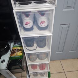 Shoe Plastic Container Cubes For Shoes 