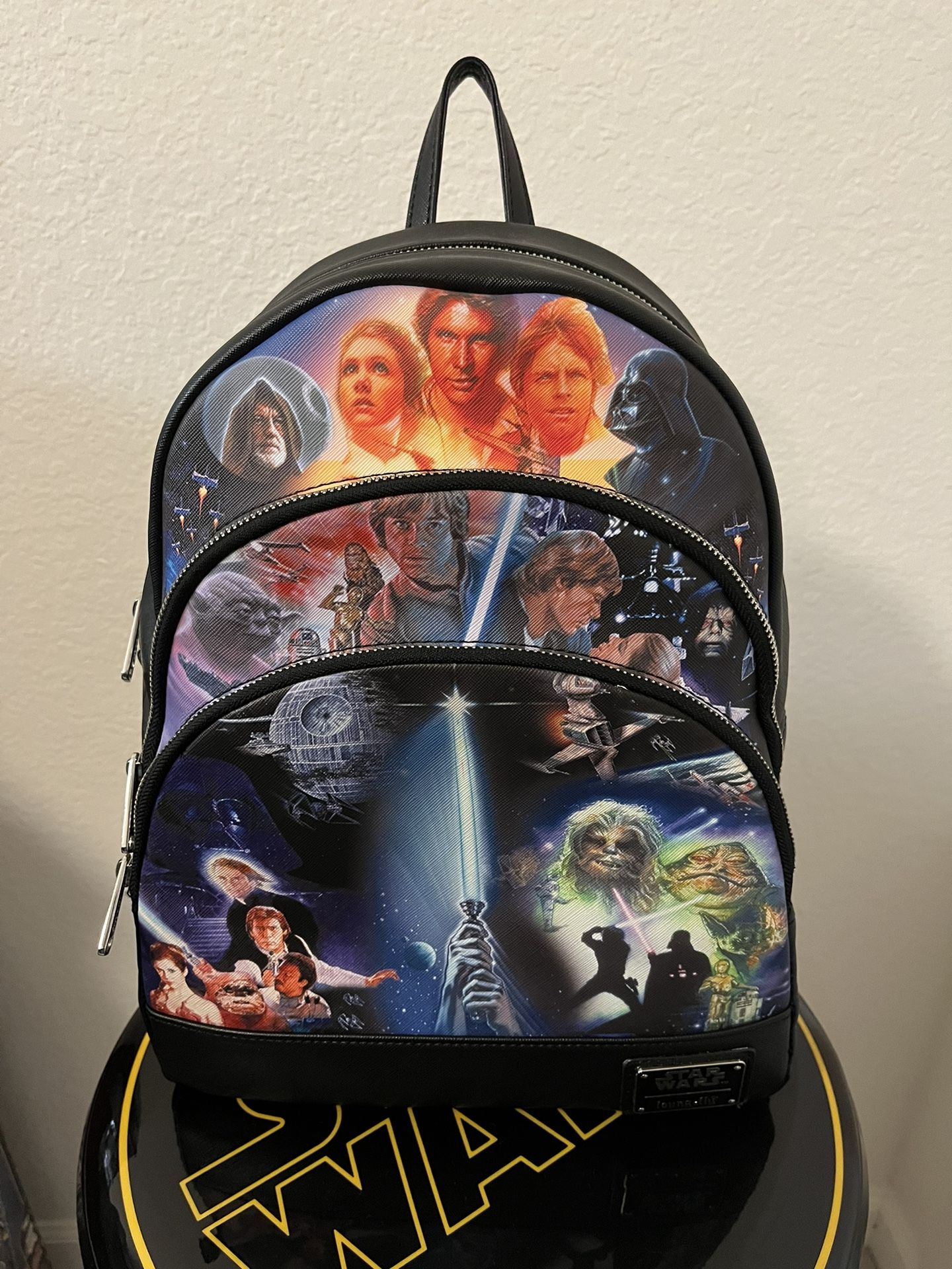 Loungefly Star Wars Original Trilogy Backpack