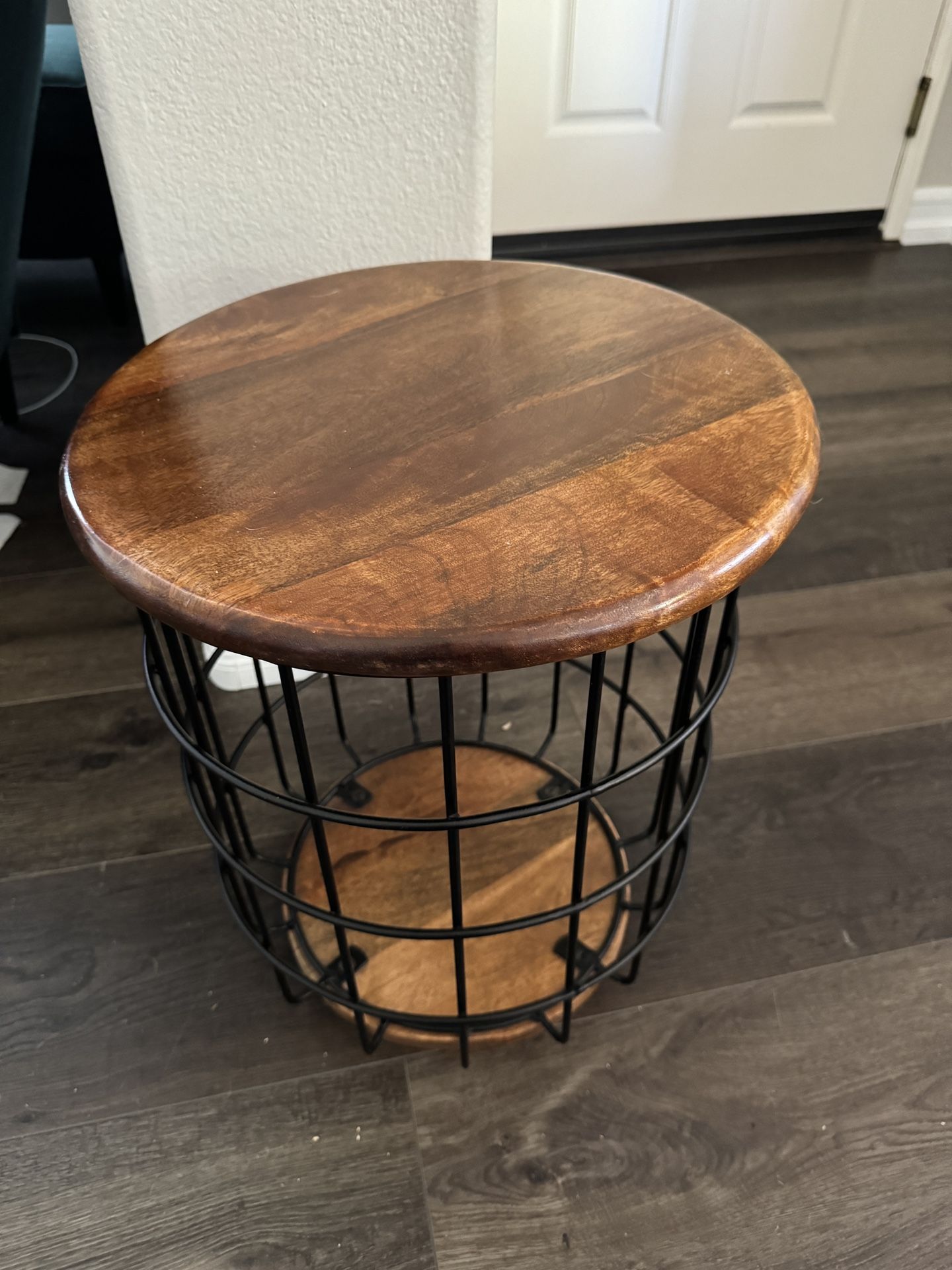 Mid-Century Modern Style Stool/Storage