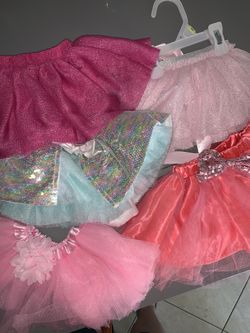 Bundle of five toddler tutus $20 wore once or none could be used as Halloween costume