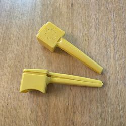 Vintage Tupperware - Set of 2 Corn on rhe Cob Salt and Butter Dispensers