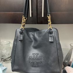 Large Tory Burch Leather Purse 