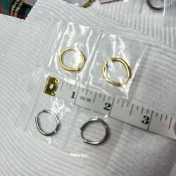 Hoops Oval  Earrings