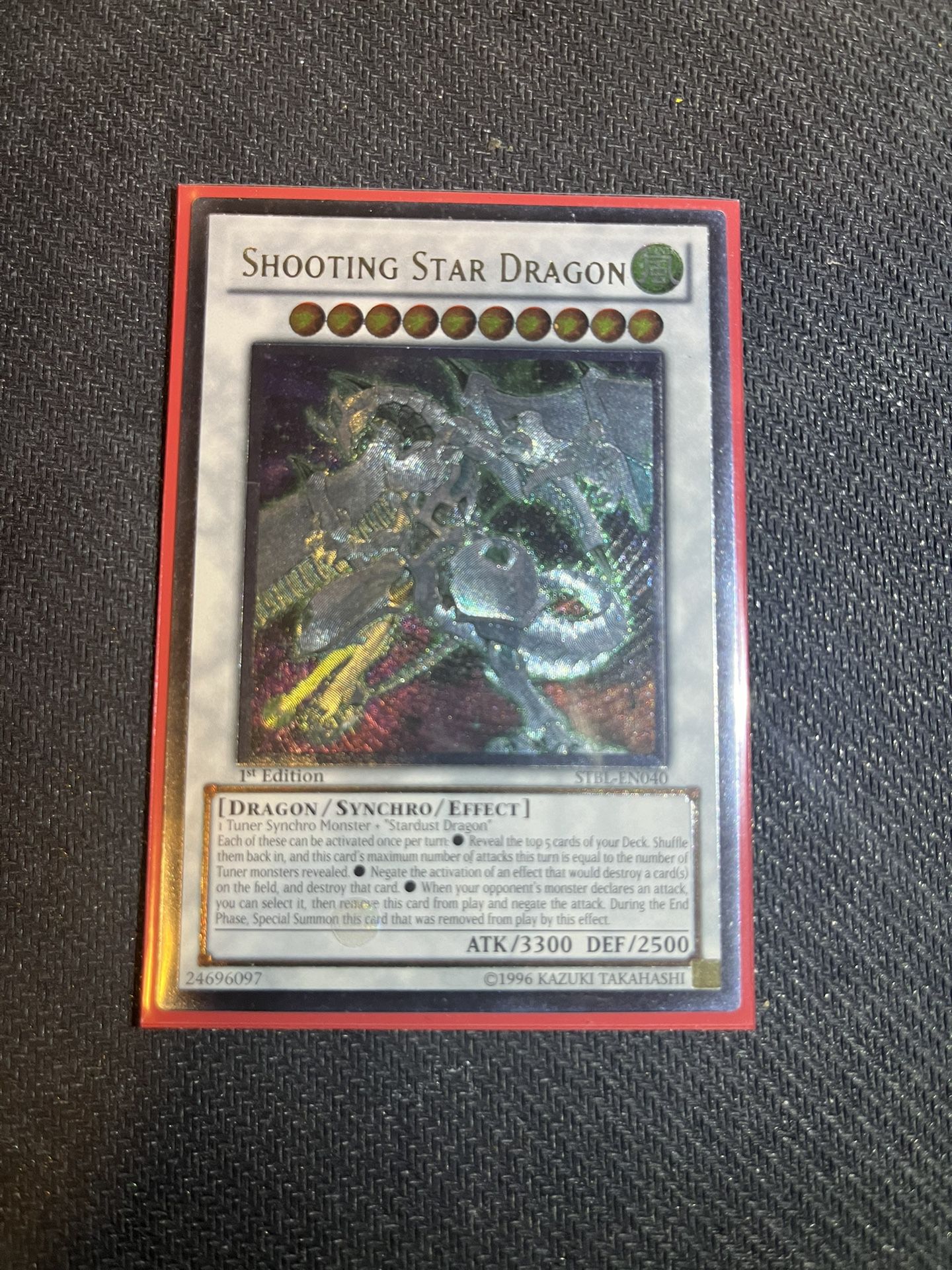 Yugioh Shooting Star Dragon 1st Ed Ultimate Rare