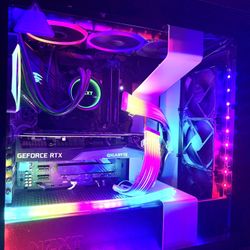 Liquid water Cooling Gaming pc 5900x 32gb ram rtx 3070 1tb ssd