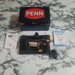 Penn FTH30 Black And Orange Fishing Reel Full Metal Body Versa Drag