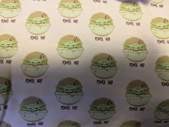 Star Wars Yoda Knit Fabric 16 Yards.  