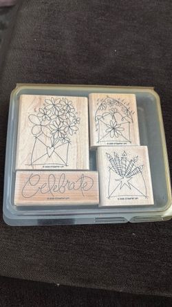 Stampin' Up! Celebrate Rubber Stamp Set