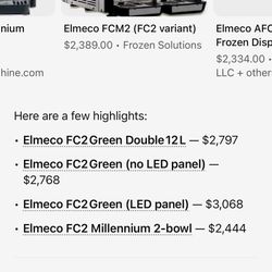 Commercial dual tank slushy machine