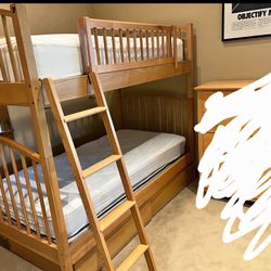 Twin Size Bed - bunk Bed - Vermont Tubbs Handmade 