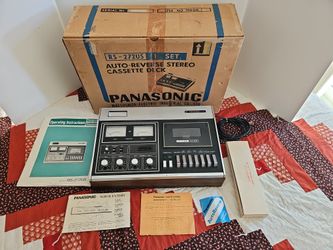 Panasonic RS-272US Stereo Cassette Deck