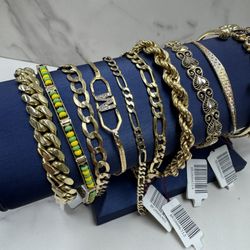 Golfd Bracelet diferent models 10k/14k 