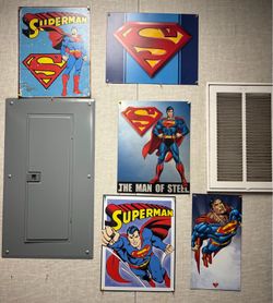 Superman Metal Prints