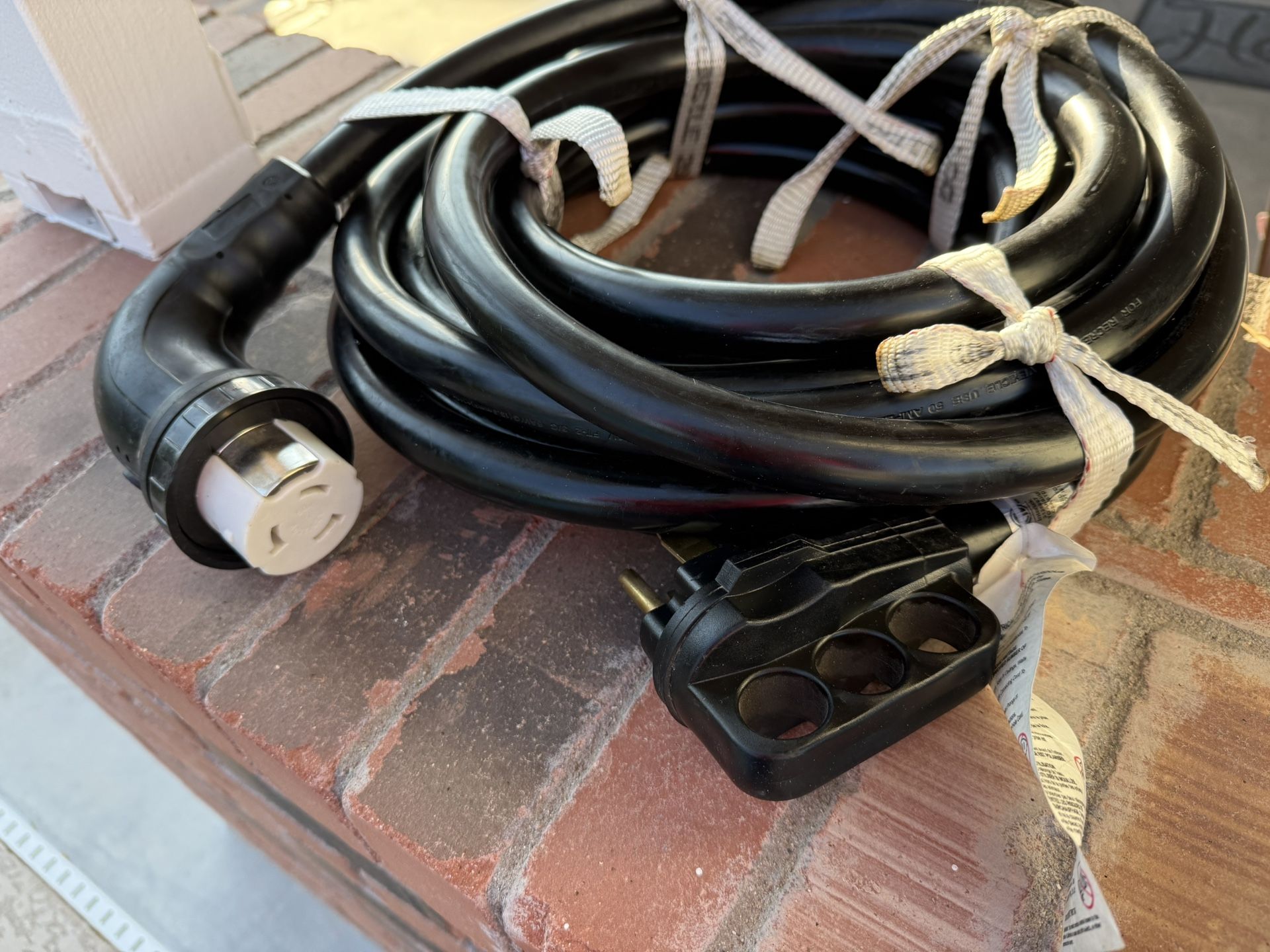 RV 50 Amp Shore Cord
