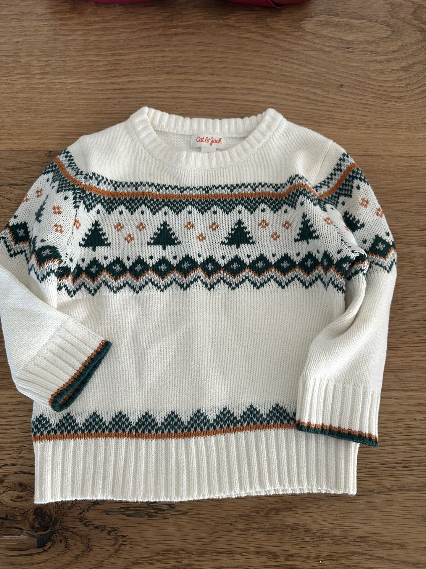 Cat & Jack Christmas sweater Size 2T