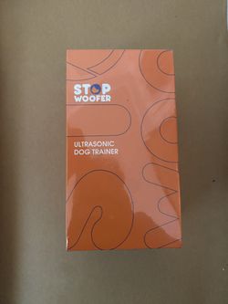 Stop Woofer Ultrasonic Dog Trainer 