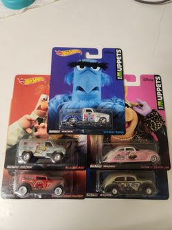 Hot Wheels Muppets Set Pop Culture 