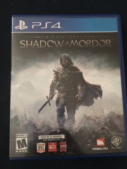 PS4 Shadow of Mordor LOTR *Original*