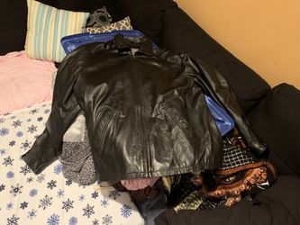 Men’s leather jacket size 2XLT