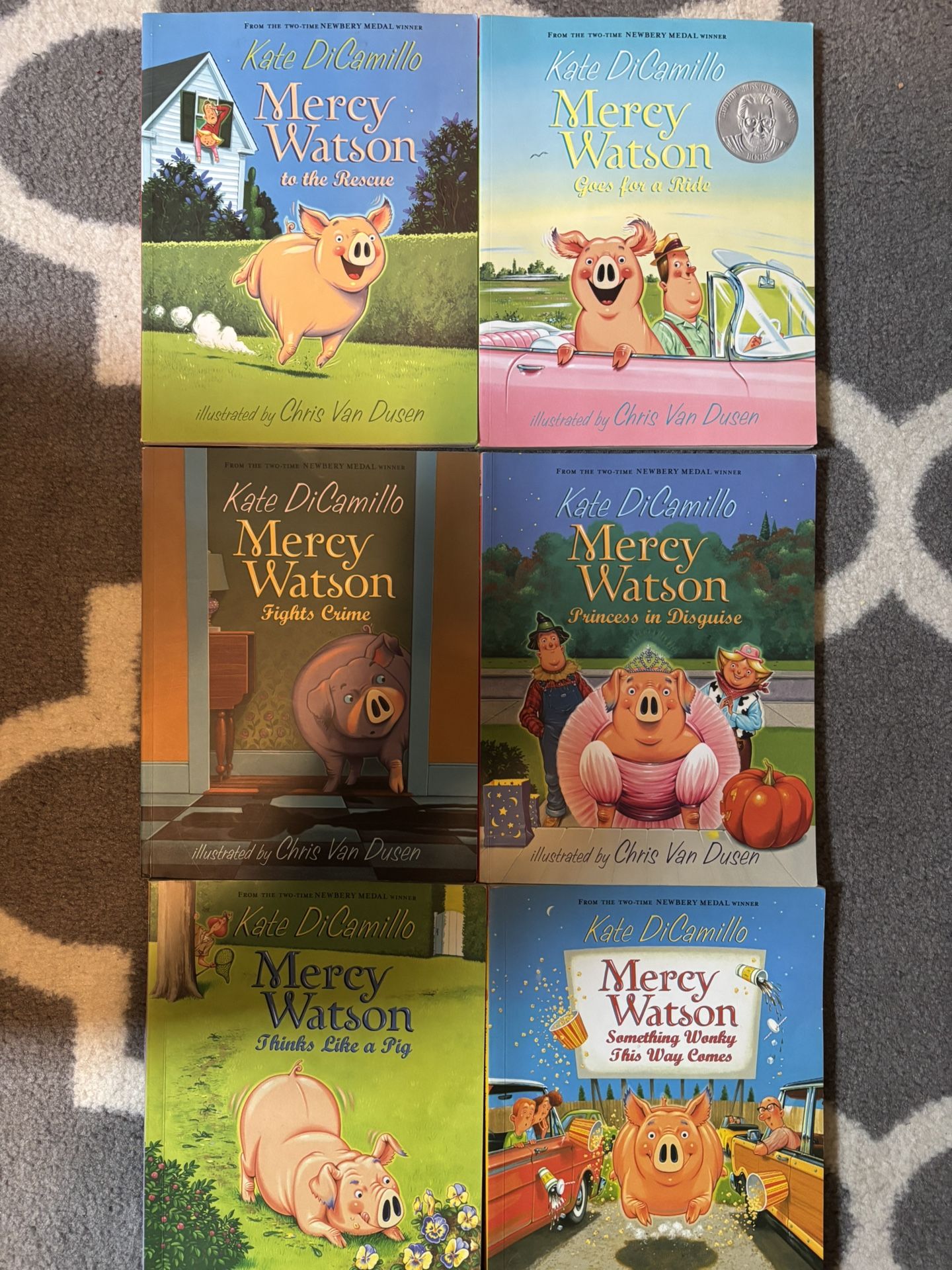 Mercy Watson Boxed Set: Adventures of a Porcine Wonder: Books 1-6