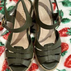 Dione Platform Wedges 6.5 (Like New)