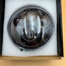 Motorcycle 5.75" 5 3/4 LED Headlight Projector Sealed For Motorbike XL1200 XL883