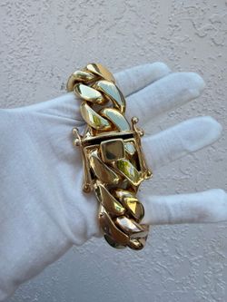 Manilla de Plata 925 con baño de oro