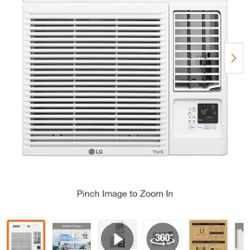 Window AC Unit Cools And Heats