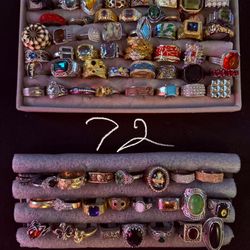  💍 Massive Ring Lot for Sale – 570 Pieces! 💍 $1400 OBO – Willing to sell individually for $5 each 