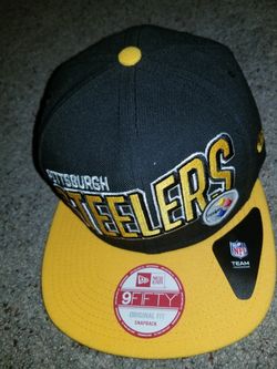 Steelers snap hat new size 9 $20