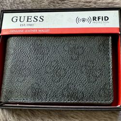 Guess Leather Wallet $6