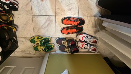 Nike dunks and Nike puma BMW