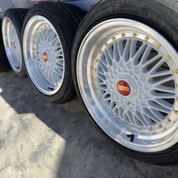 New 17” Mst Rims/tires