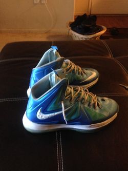 Lebron 10 blue Diamond
