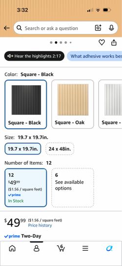 3D Black PvC wall paneling.