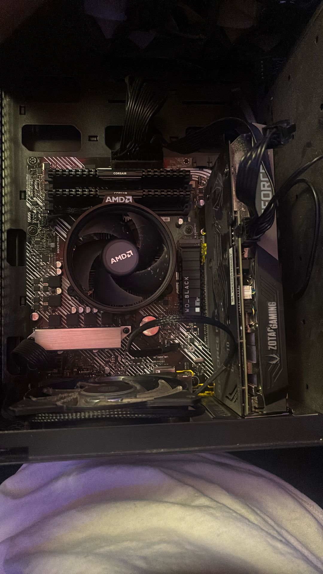 Gaming Pc, Ryzen 7 5700G nvdia 3060 graphics card