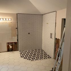 Bathroom ,floors And Walls