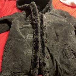 Various Leather And Kids Suede Coats