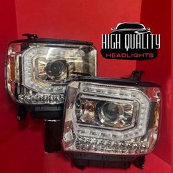 Gmc Sierra 2014  2018 Headlight
