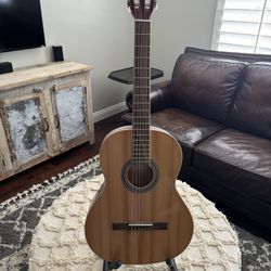 Giannini Acoustic Guitar W/Stand