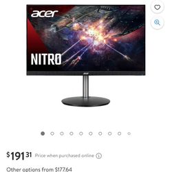 Acer 27inch Computer Monitor