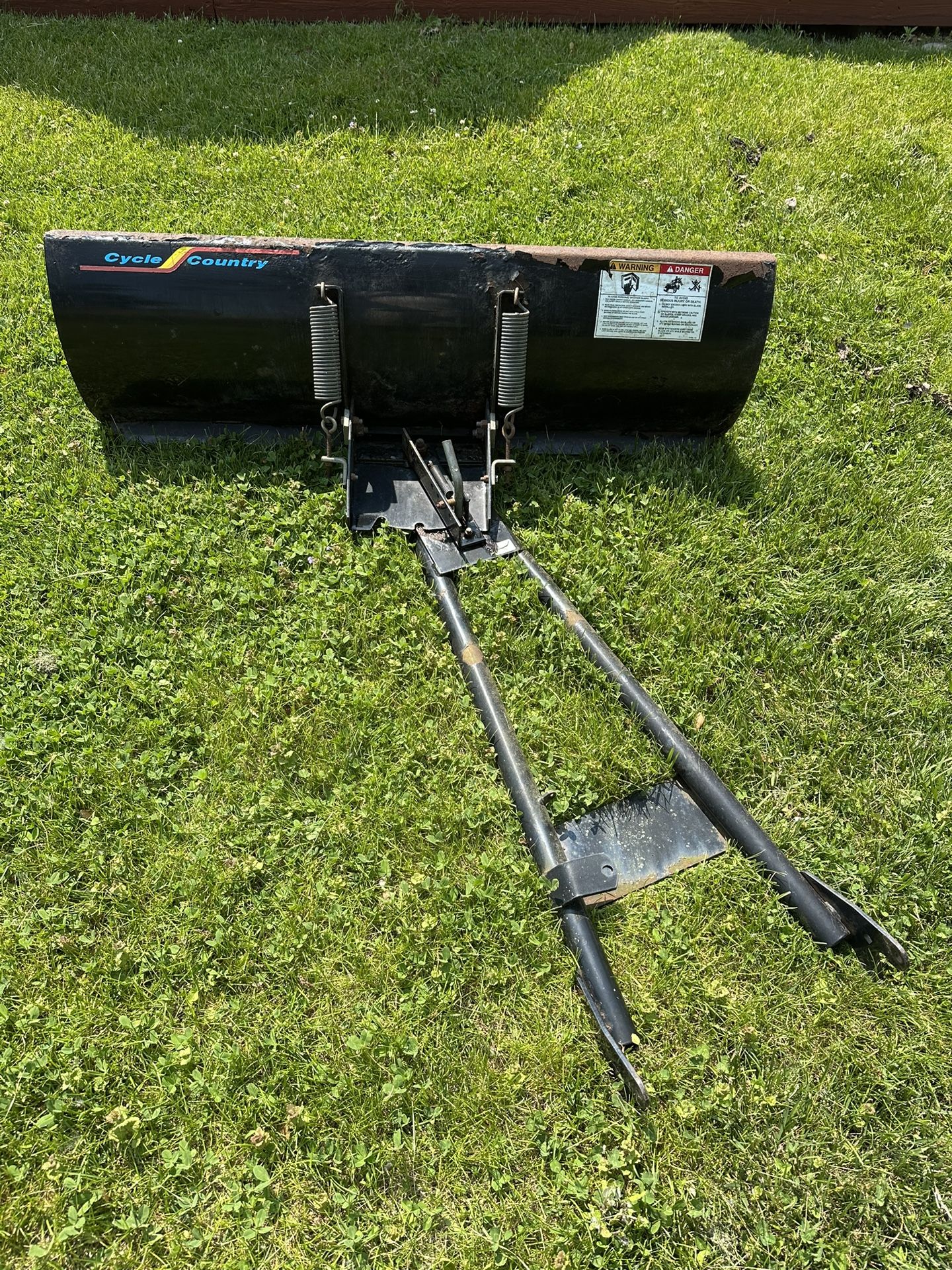 Snow Plow For Quad Or Tractor