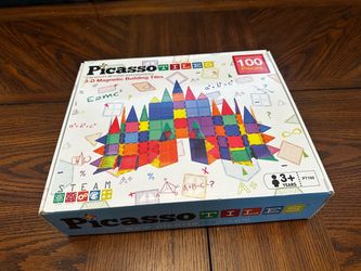 Picasso Tiles / 100 pieces Magnetic Tiles