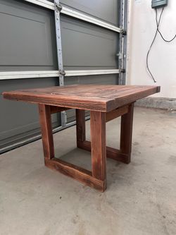 Wooden table