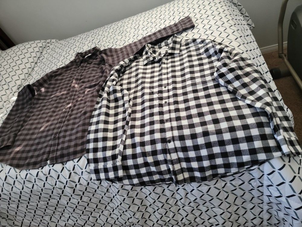 Flannel Shirts 2XL