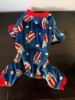 SMALL Fitwarm Popcorn Dog Pajamas