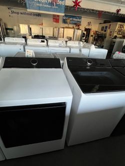 LG washer and gas dryer