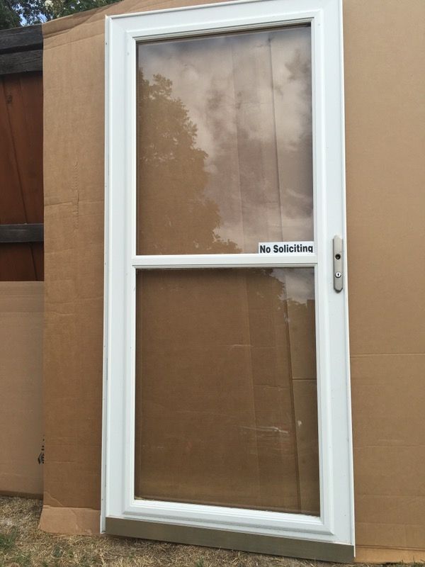 Storm door 36x80 for Sale in Dallas, TX OfferUp